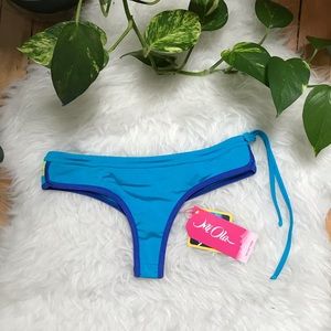 NWT Blue Casita BoyThong Bikini Bottom